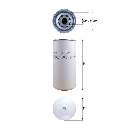 Filtru ulei Daf/Renault 0267714,5001846644 - 1