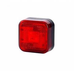 Lampa rosie cu LED 12/24V LD098 - 1