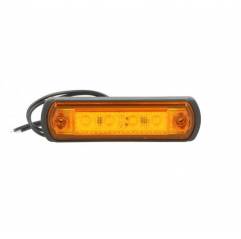 Lampa gabarit stanga-dreapta lumina portocalie LED LD676 - 1