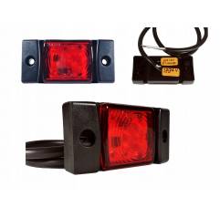 Lampa gabarit lumina rosie 12/24V LD142