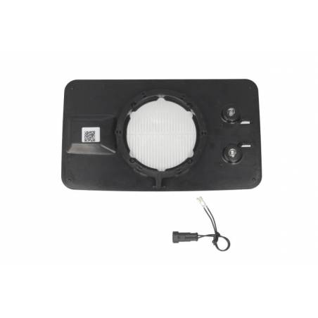 Sticla oglinda laterala stanga cu incalzire Iveco EuroCargo I-III 93190970,93193197