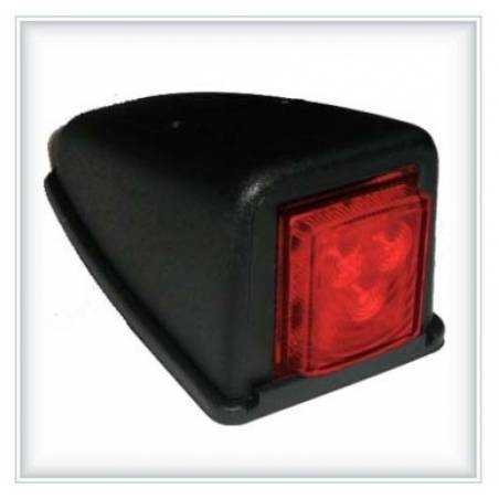 Lampa gabarit lumina rosie 12/24V - 1