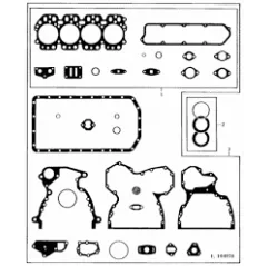 Set Garnituri Motor John Deere 710, 2020, 2120, 2510 | RE10535 , RE10535N , RE37486 , RE38558 , RE38854 Jag - 1