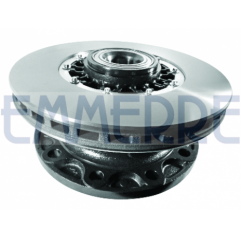 Butuc roata echipat cu disc/rulmenti/inel abs punte fata Daf CF85/XF105 1697346,1692506 - 1