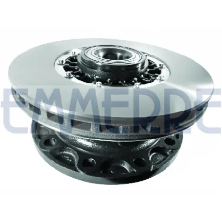 Butuc roata echipat cu disc/rulmenti/inel abs punte fata Daf CF85/XF105 1697346,1692506 - 1