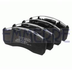 Set placute frana WVA 29173 - 1