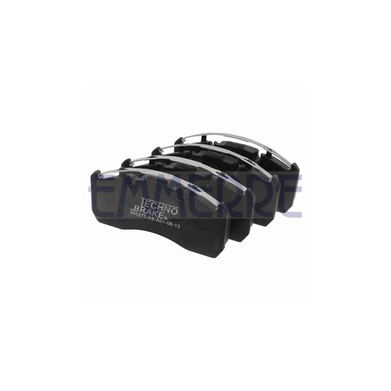 Set placute frana WVA 29173 - 1