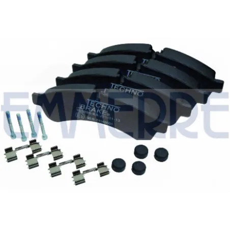 Set placute frana punte spate Iveco Daily IV/V/VI 29231,42555633 - 1