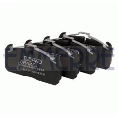 Set placute frana Iveco Eurocargo WVA29088 / 29091 - 1