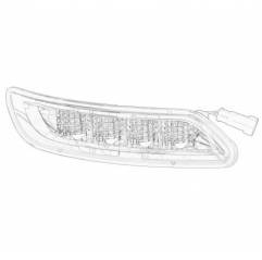 Lampa parasolar dreapta LED Iveco Stralis 5802814428,5801546522 - 1