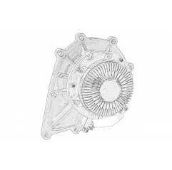 Pompa apa motor 471.943-OM936.916 Mercedes Arocs/Actros/Antos 4702000201,A4712000401