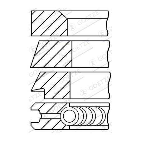 Set segmenti motor Same 0.054.0054.6