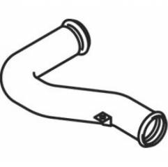 Teava evacuare Daf XF95 1320738 DIN21230 - 1