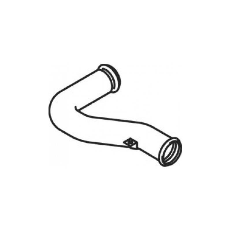 Teava evacuare Daf XF95 1320738 DIN21230 - 1