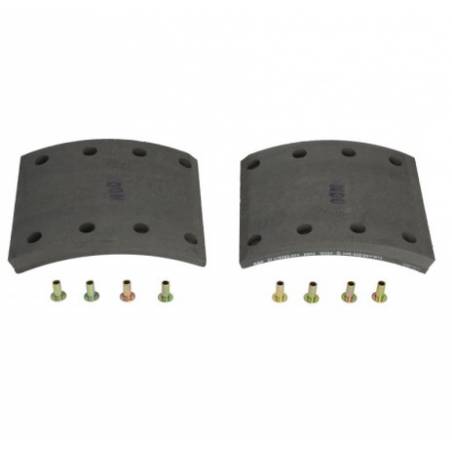 Set ferodouri WVA 19283-19284 punte SAF 1057006100 3057306000 - 1