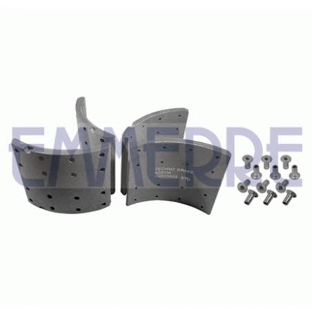 Set ferodouri fata-spate WVA 19932R2 Scania 3-4 1516501 1535253 - 1