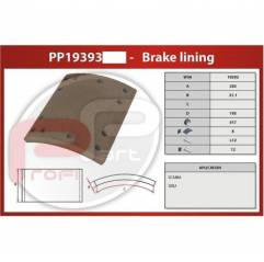 Set ferodouri STD Scania 2 WVA 19393 551059 1304933