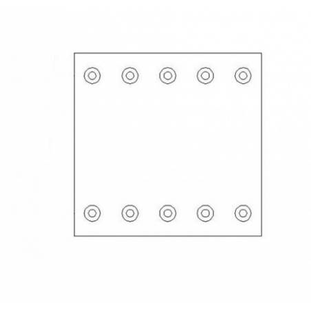 Set ferodouri STD punte SAF/BPW WVA 19094 0309227540 1057301310 - 1