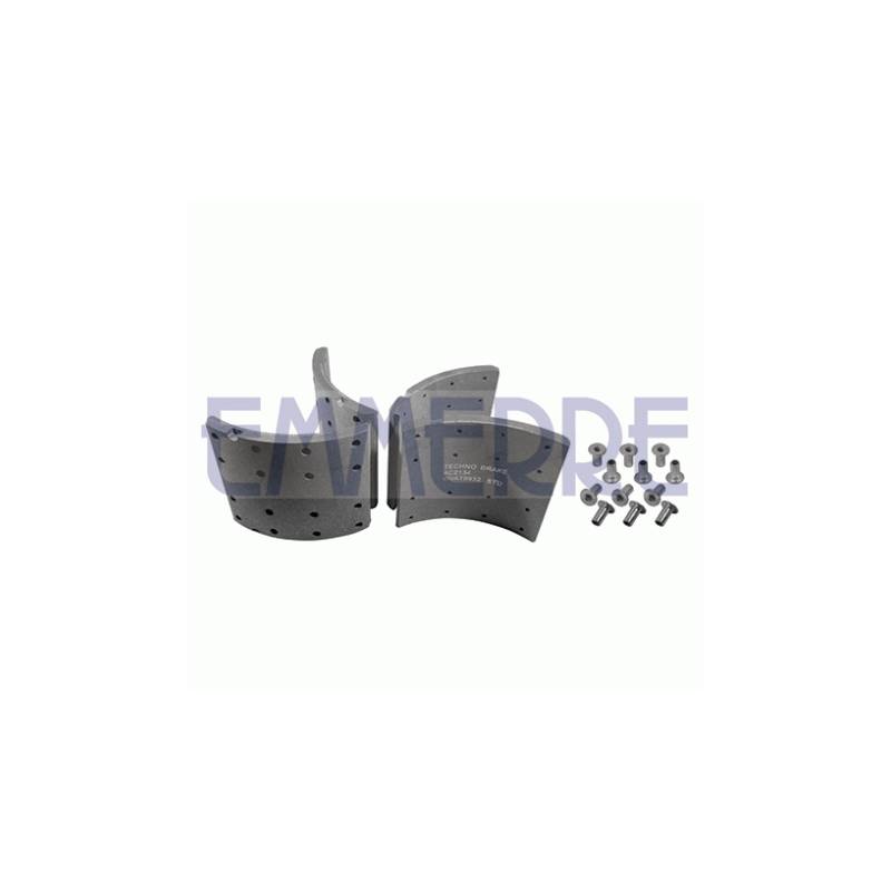 Set ferodouri fata-spate WVA 19932 Scania 3-4 1516501 1535253 - 1