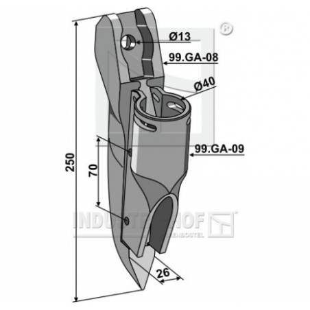 Patina fertilizare Maschio Gaspardo G16670600R