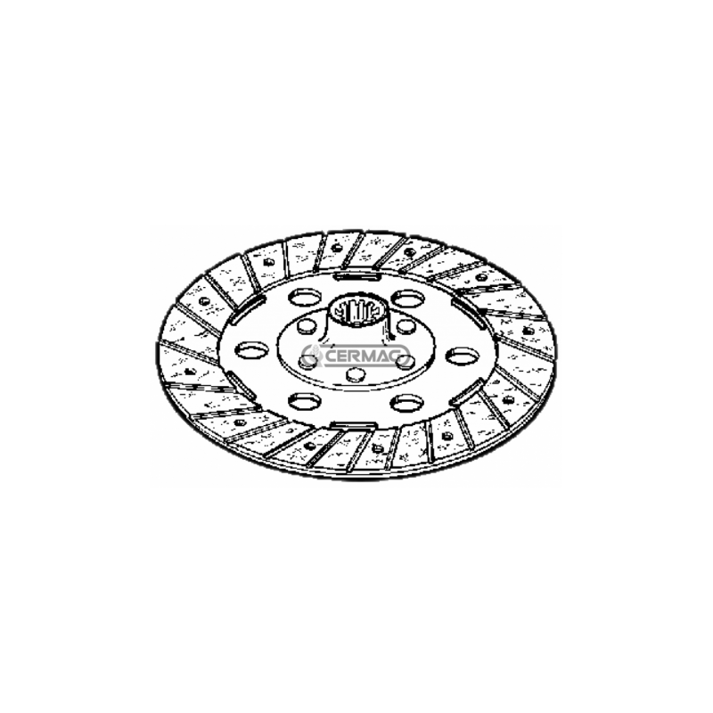 Disc ambreiaj FIAT 411 - 1