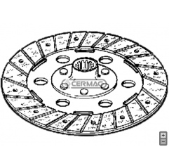 Disc ambreiaj Pasquali FI 190x10 Dinti - 1