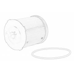 Filtru combustibil motor D13A380-D13K540 Volvo/Renault 23824444,24633960 - 1