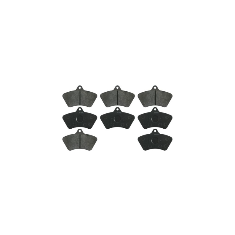 Set placute frana punte fata KNORR 2V20 Setra 8284000146,8284000196 - 1