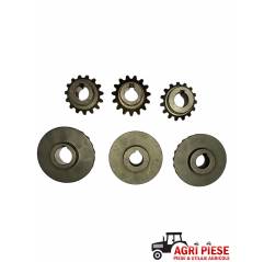 Set pinioane cositoare turceasca Z-23 FI 25/30mm, Z-15 FI 25mm