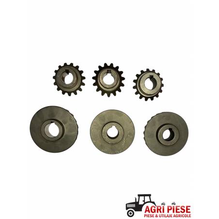 Set pinioane cositoare turceasca Z-23 FI 25/30mm, Z-15 FI 25mm