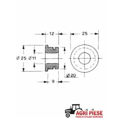 Rola presa balotat Welger 0361.01.00.00