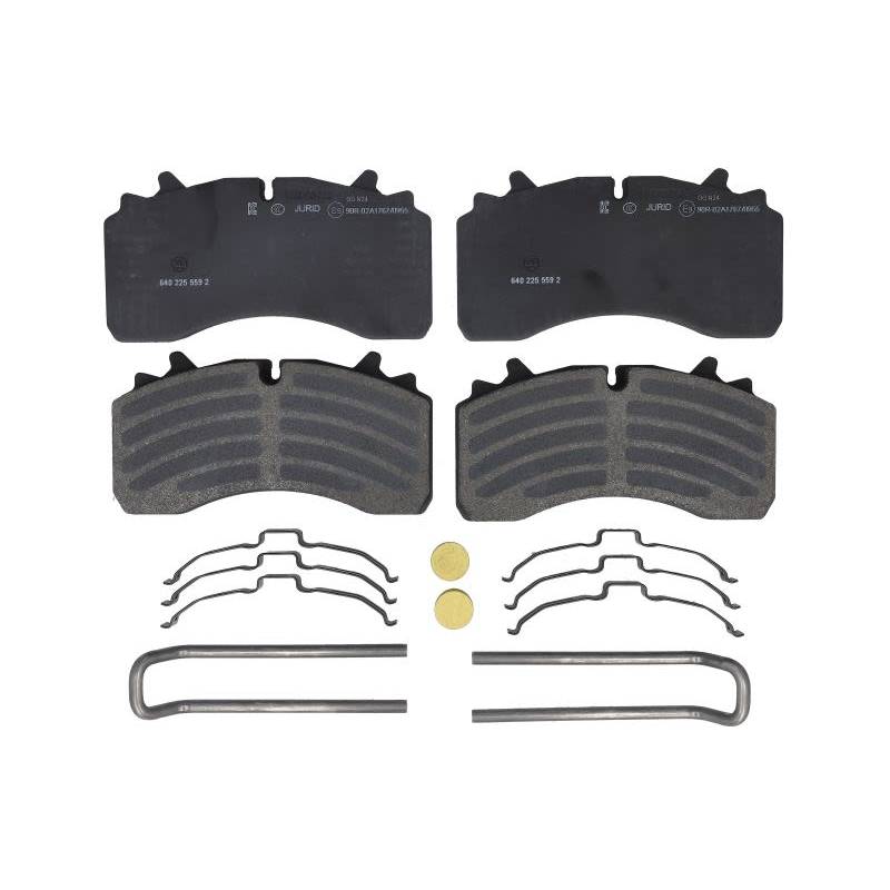 Set placute frana Saf WVA 29162 - 1