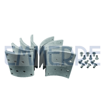 Set ferodouri R1 fata-spate Man/Mercedes WVA 19496-19488 81502210864, 81502216102