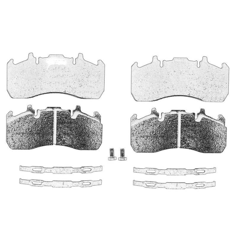 Set placute frana punte fata-spate Volvo/Renault 24204888,20568715 - 1