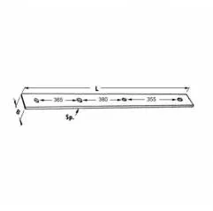 SINA RULARE PRESA BALOTI 58.318-A . 1503044 Agricola Ricambi - 1