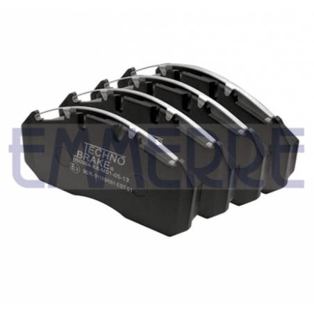 Set placute frana punte fata-spate WVA 29131 Man/Renault 81508205072,5001855646 - 1