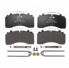 Set placute frana punte Saf WVA 29162 0233501309,3057008400 - 1