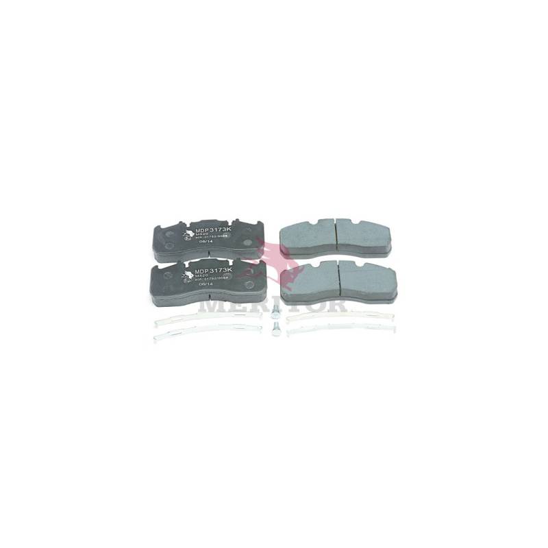 Set placute frana punte fata-spate WVA 29173 Volvo/Renault 20568712,5001864365 - 1