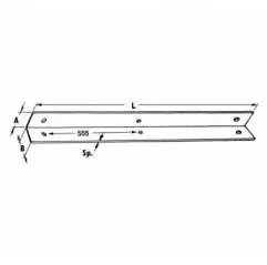 Ghidaj Piston Galligani, 58.309, 19.03.046, 1903046 Agricola Ricambi - 1