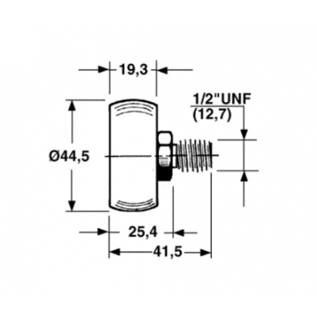 Rola piston balotiera New Holland/ Sgorbati 159486
