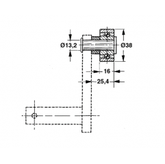 Rola pick-up balotiera John Deere 58.169