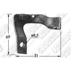 Suport deget presa balotat Claas Markant/Dominant/Constant 000005, 000083 - 3