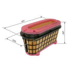 Filtru aer Mercedes Actros MP4/MP5 A0040946904,C50005 - 3