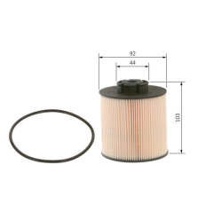 Filtru combustibil motor OM900.911-OM926.996 Mercedes Atego/Axor 0000901551,A9060920205 - 1