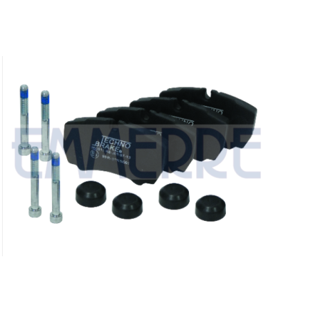 Set placute frana punte spate Iveco Daily 42555406,42561101 - 1