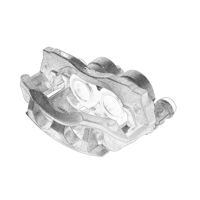 Etrier frana fata dreapta Iveco Daily IV/V/VI 42560073,42555558 - 1