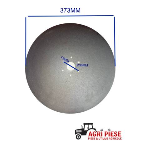 Disc brazdar Maschio-Gaspardo G13825091R, Ø 373x3 mm - 1