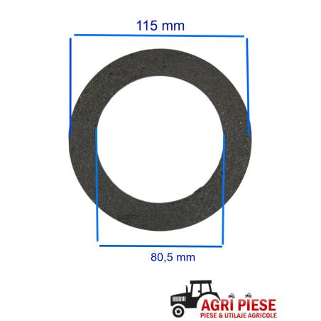 Placuta ferodou ambreiaj Gallignani 80.5x3.5x115 mm