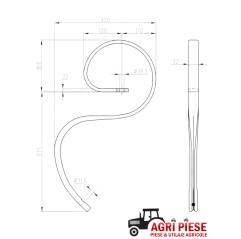 Arc cu dalta standard