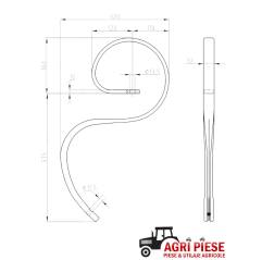 Arc cu dalta standard